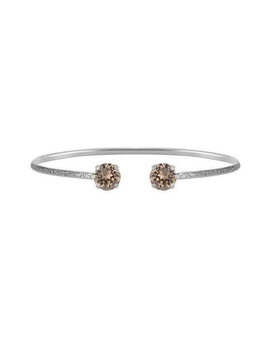 Classic Petite armband greige rhodium