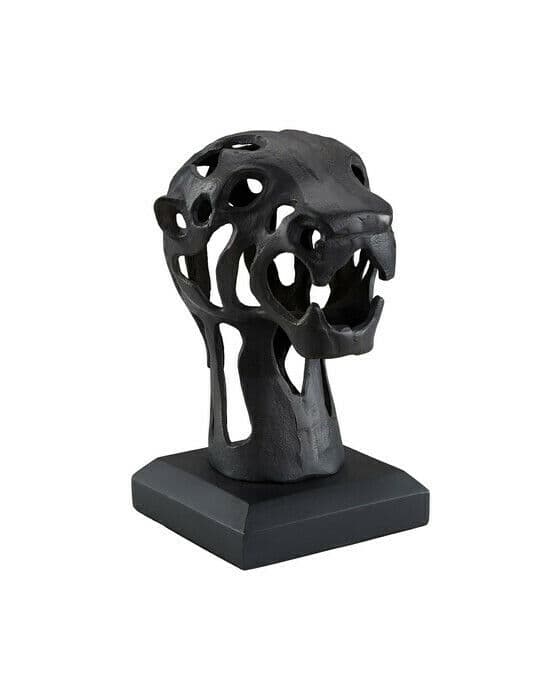 Panther dekoration svart