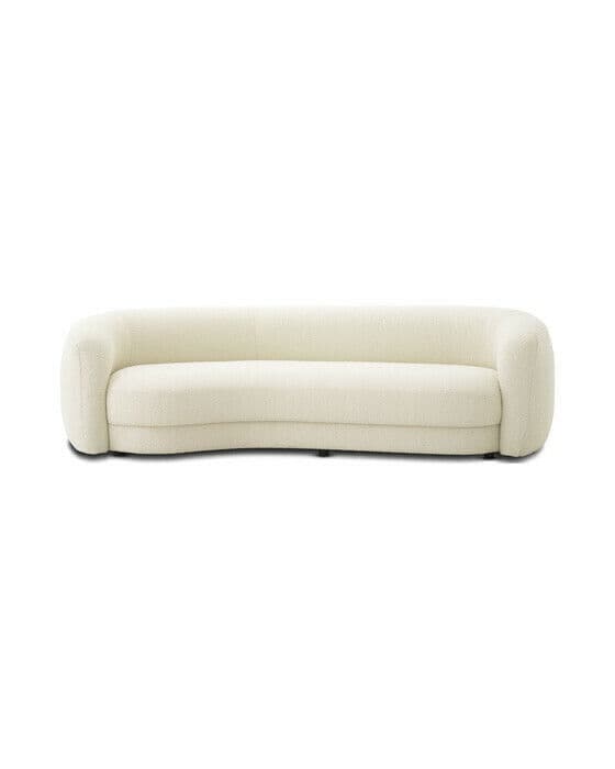 Blaine soffa bouclé ivory