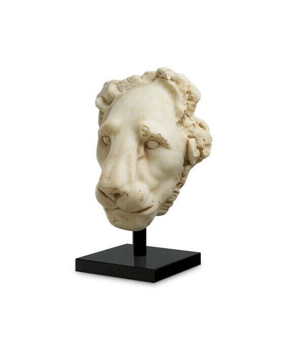 Lejon skulptur sandsten