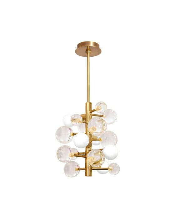 Globo taklampa mässing