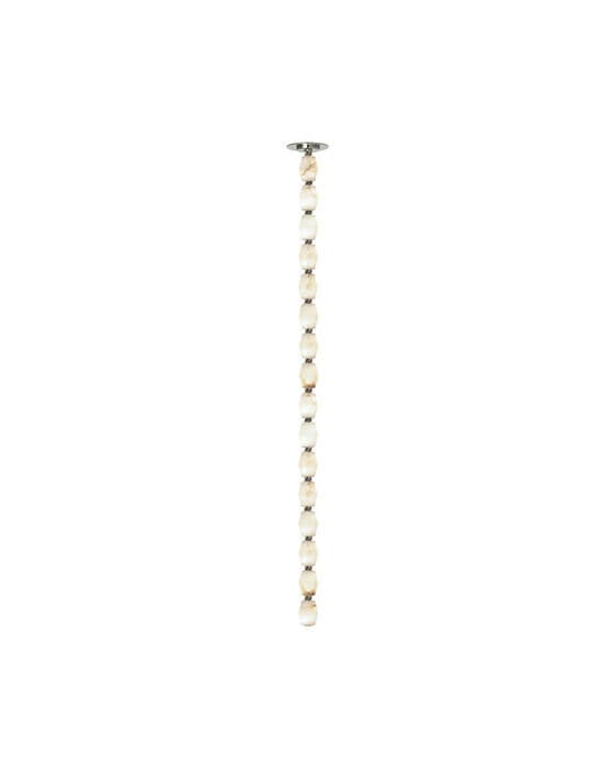 Collier alabaster 48 takpendel nickel 2700k