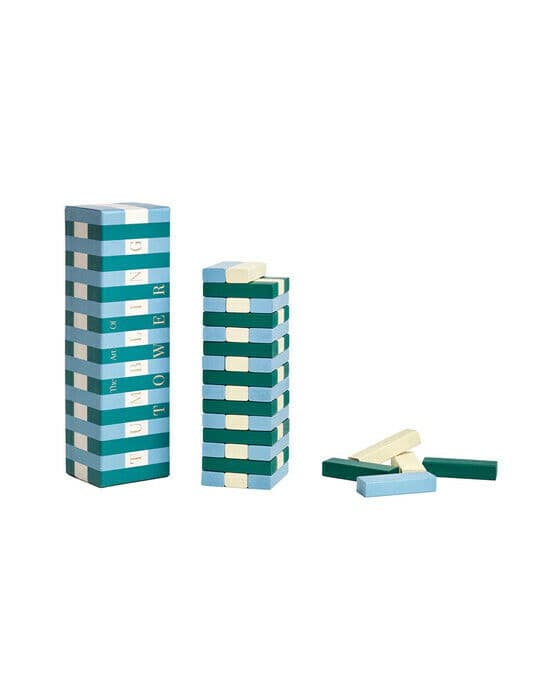 Tumbling towers blå