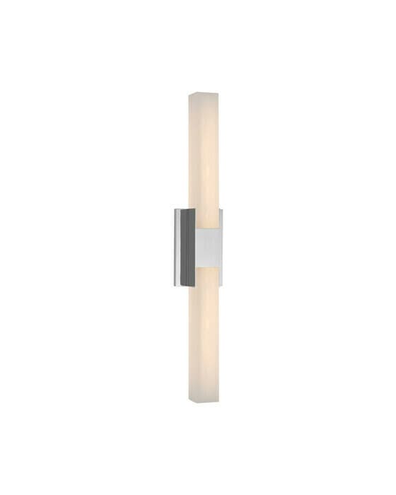 Covet 28"" double badrumsbelysning nickel
