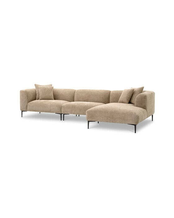 Firenze loungesoffa höger lyssa sand