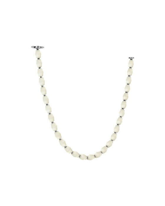 Collier alabaster 84 taklampa nickel 3000k