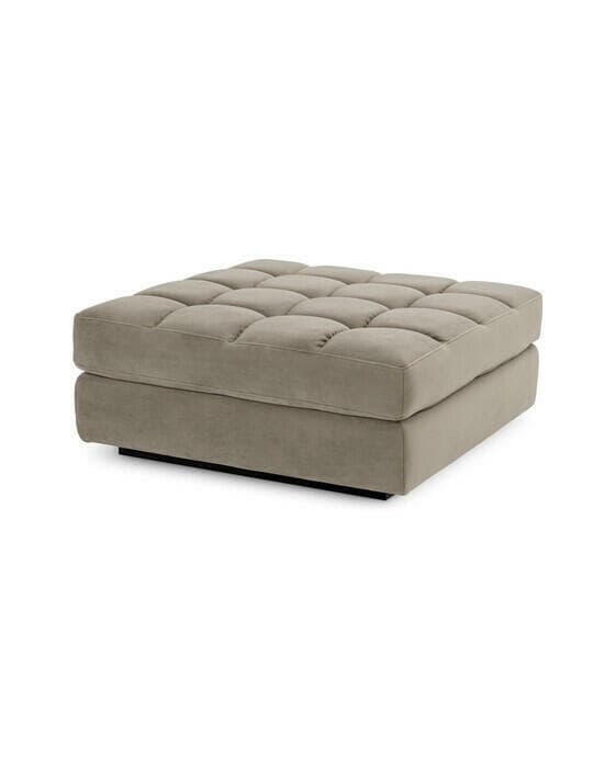 Dean soffmodul ottoman savona greige velvet
