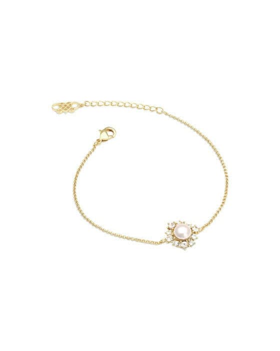 Emily pearl armband rosaline