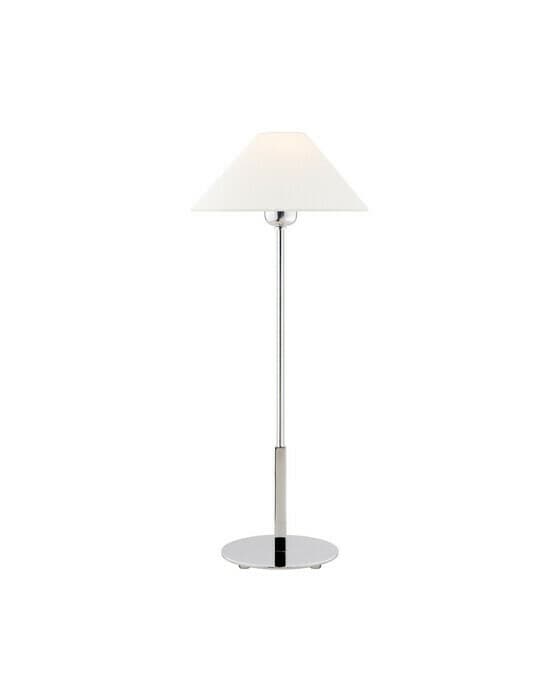 Hackney bordslampa nickel