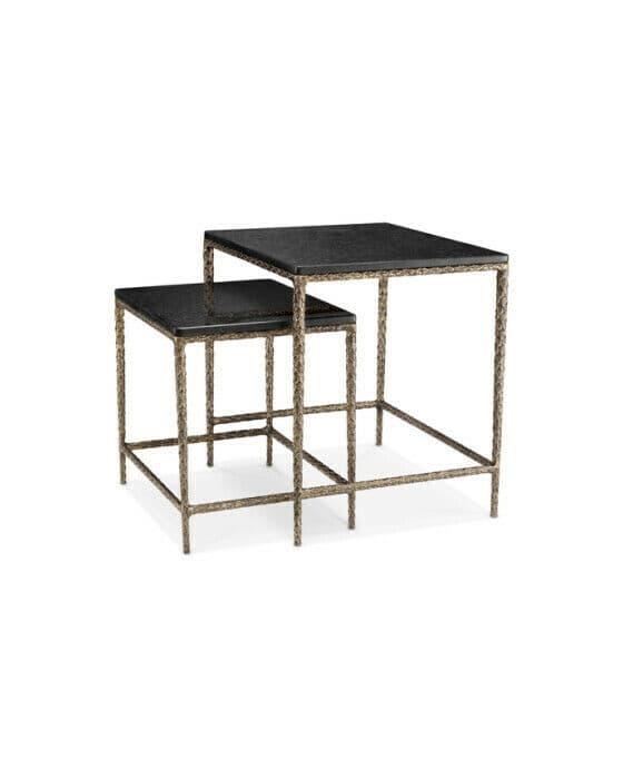 Ferndale sidobord svart 2-set