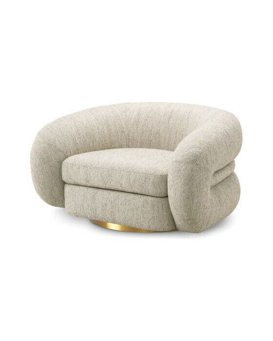 Cosenza fåtölj splendor light grey