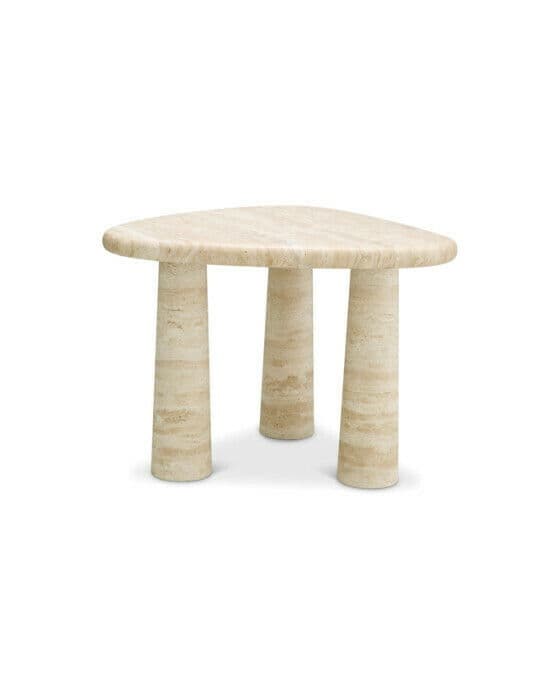 Larino sidobord travertine