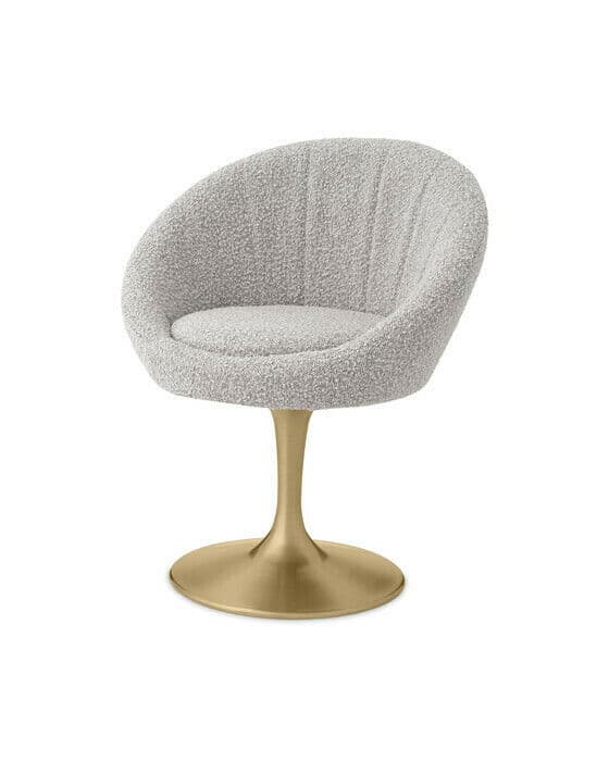 O"'Neill matstol bouclé grey