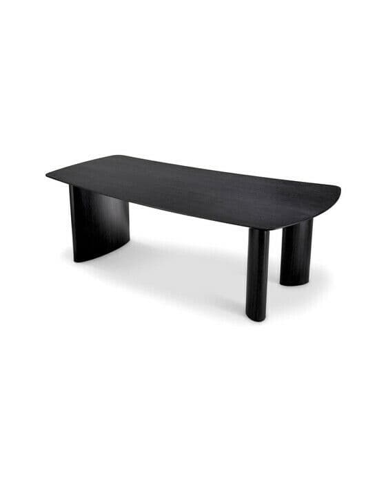 Bergman matbord charcoal grey oak veneer