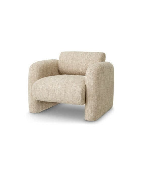 Vesper fåtölj bouclé sonata cream