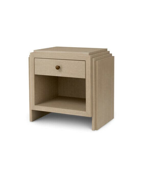 ArtDeco sidobord washed oak