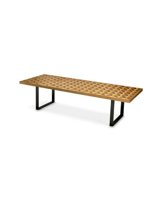 Rubicon matbord ekfanér