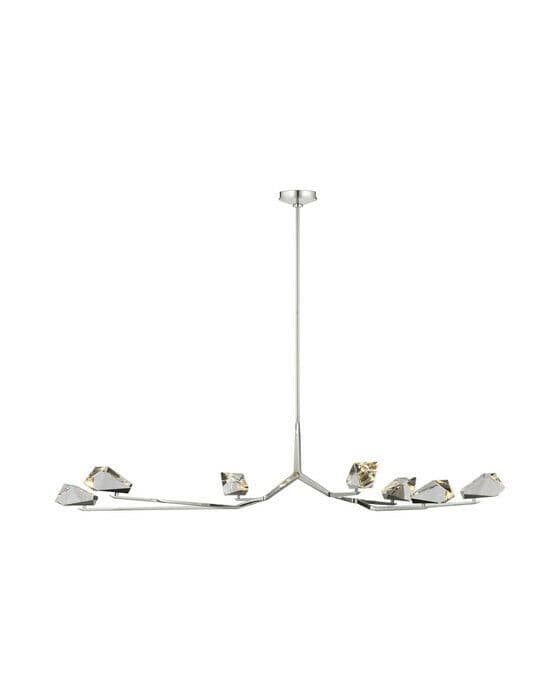 Carraig 65"" 7L takkrona nickel