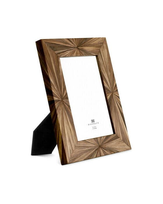 Harvard fotoram marquetry brun