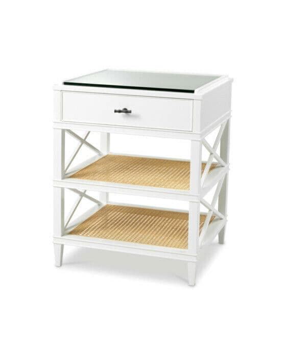 Bahamas sidobord piano white