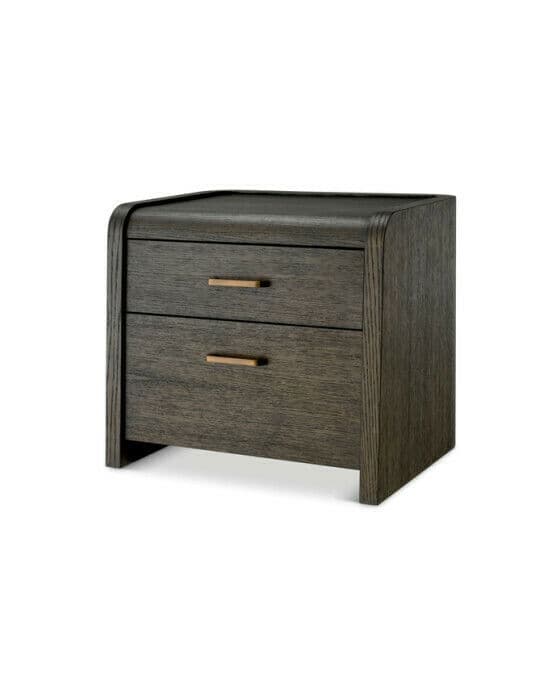 Joane sängbord mocha oak
