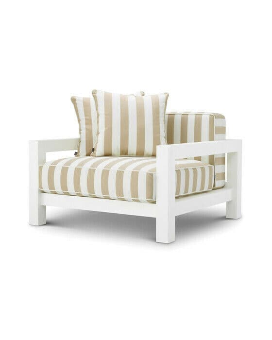 Cap-Antibes fåtölj florent beige