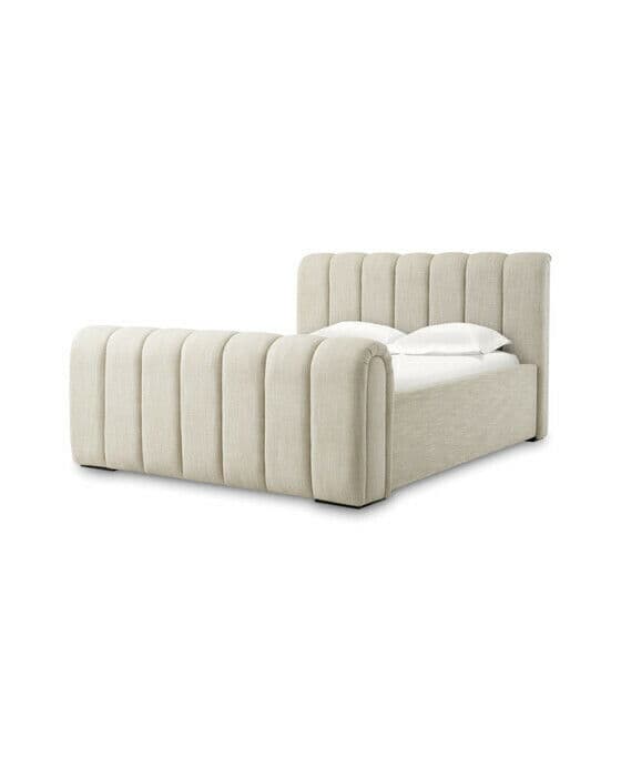 Kayden sängram albury beige