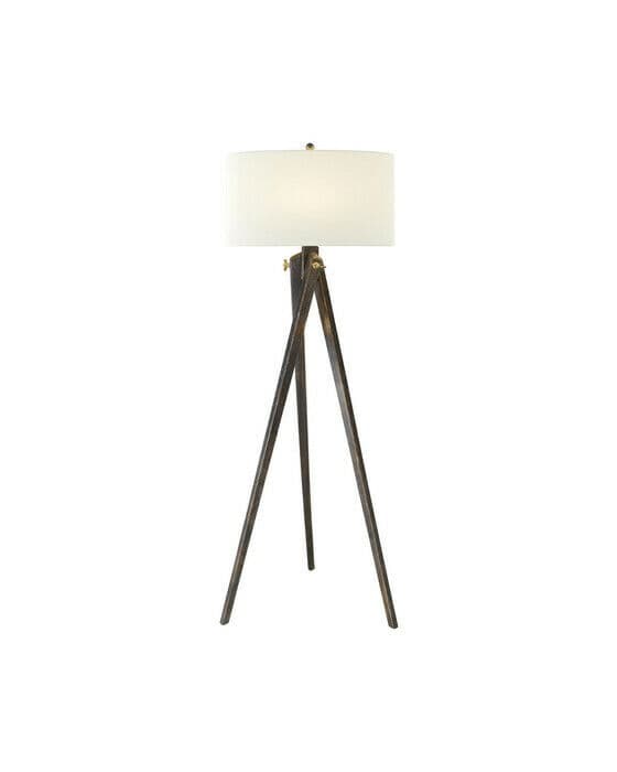 Tripod golvlampa Tudor brun