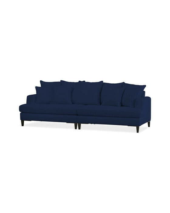 Los Angeles soffa 4-sits indigo (delbar)