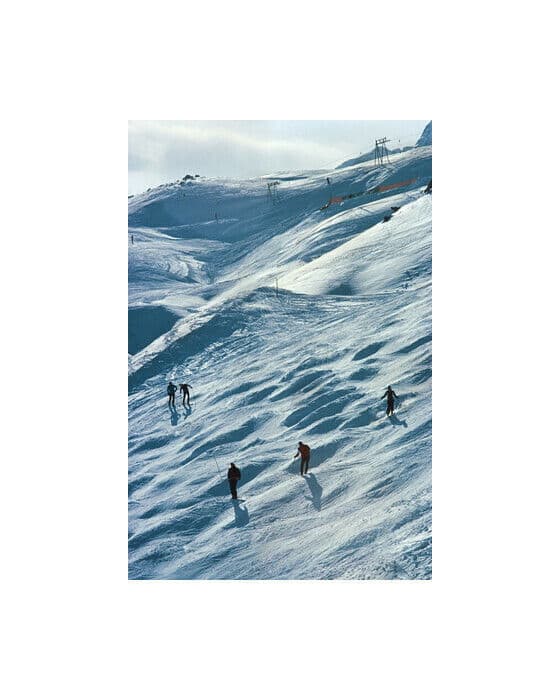 Skiing At St. Moritz