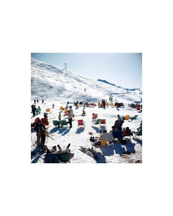 Skiers At Verbier