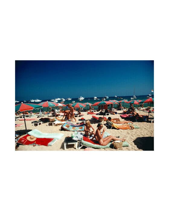 Beach At St. Tropez