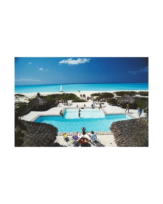 Swimming Pool On The Beach