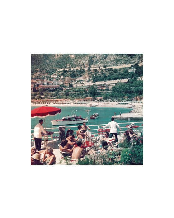 Cafe Terrace In Nice