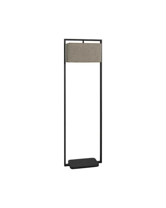 Donati frame golvlampa svart
