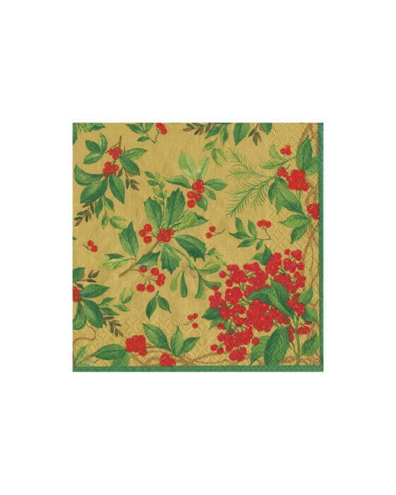 Holly Chintz julservetter 20-pack