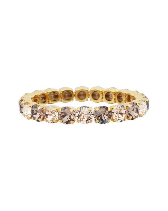 Gia Stud armband greige / silk