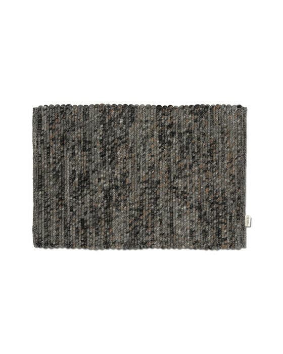 Merino dörrmatta grey melange