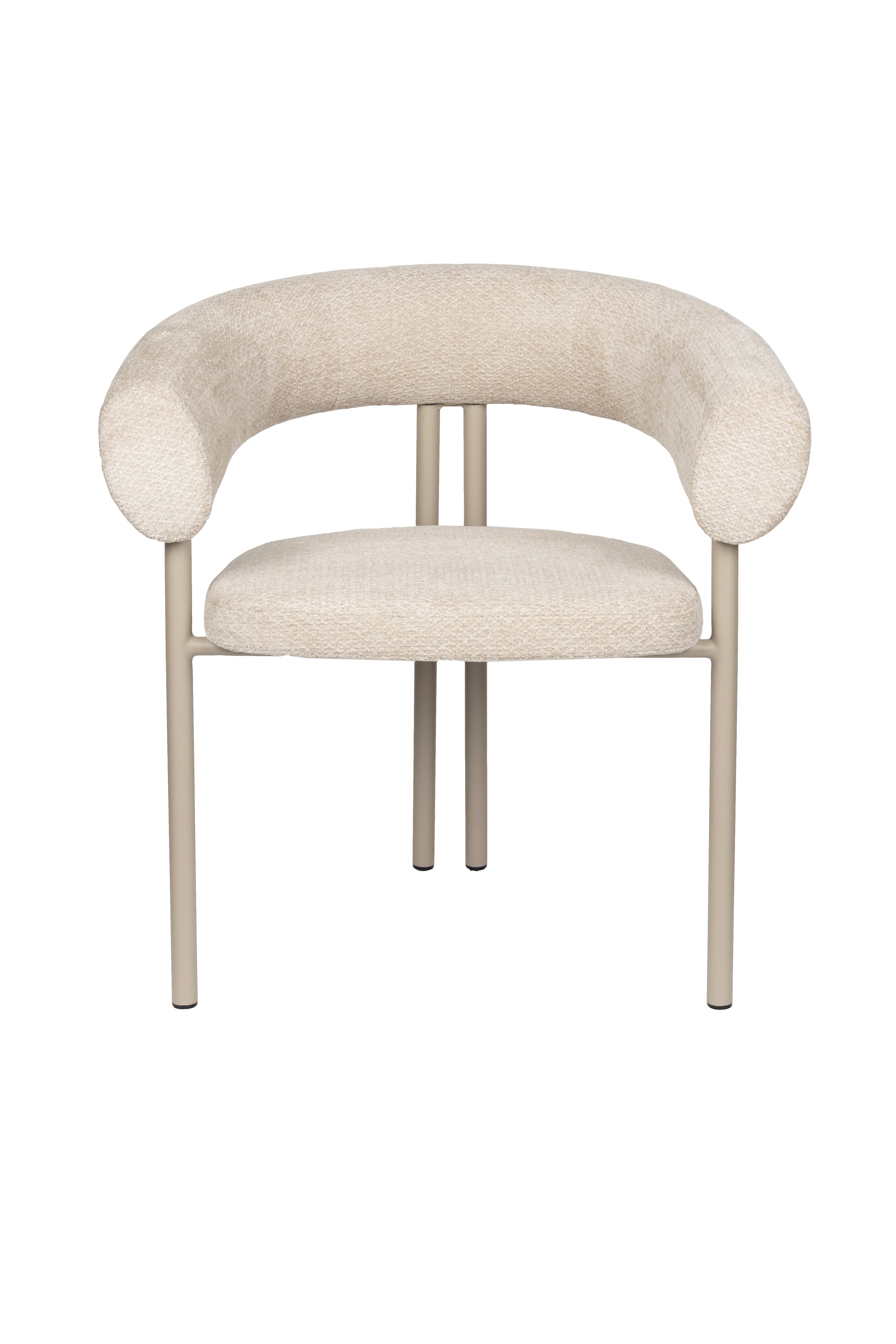 ZUIVER Fåtöljklackar Beige