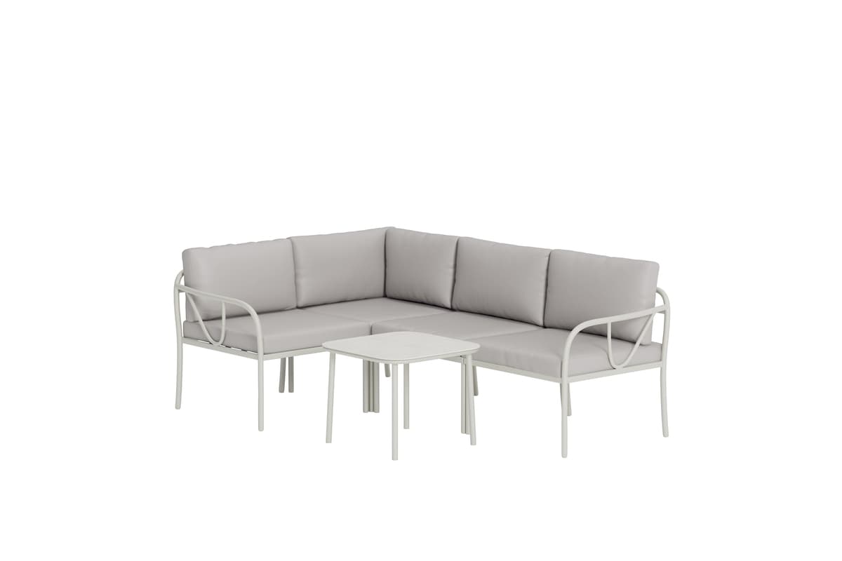 VENTURE HOME Hydra hörnsoffgrupp - Grå / Beige
