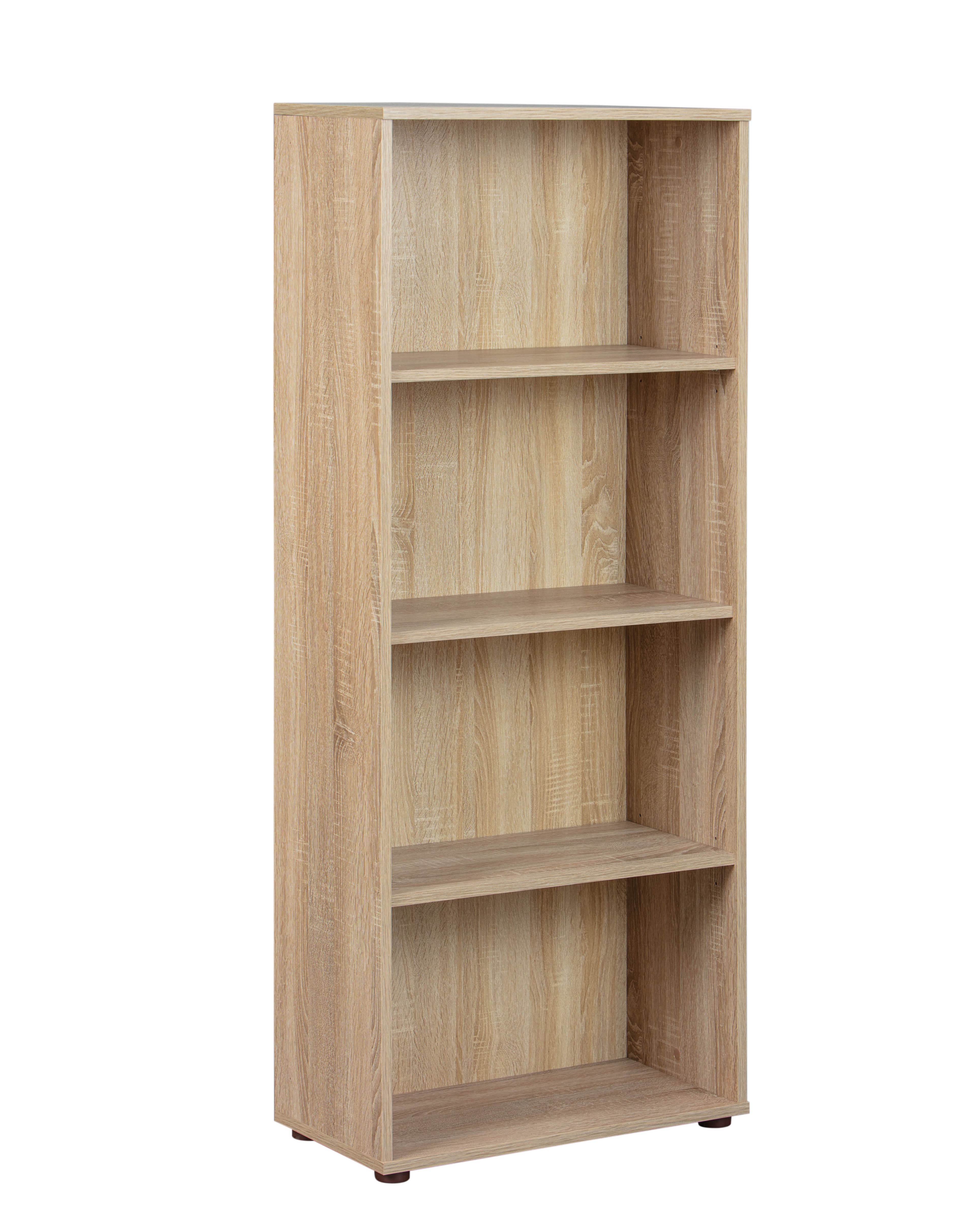 NORDIC LIVING COLLECTION Parini 3 4F hyllenhet. Sonoma ekfinish.