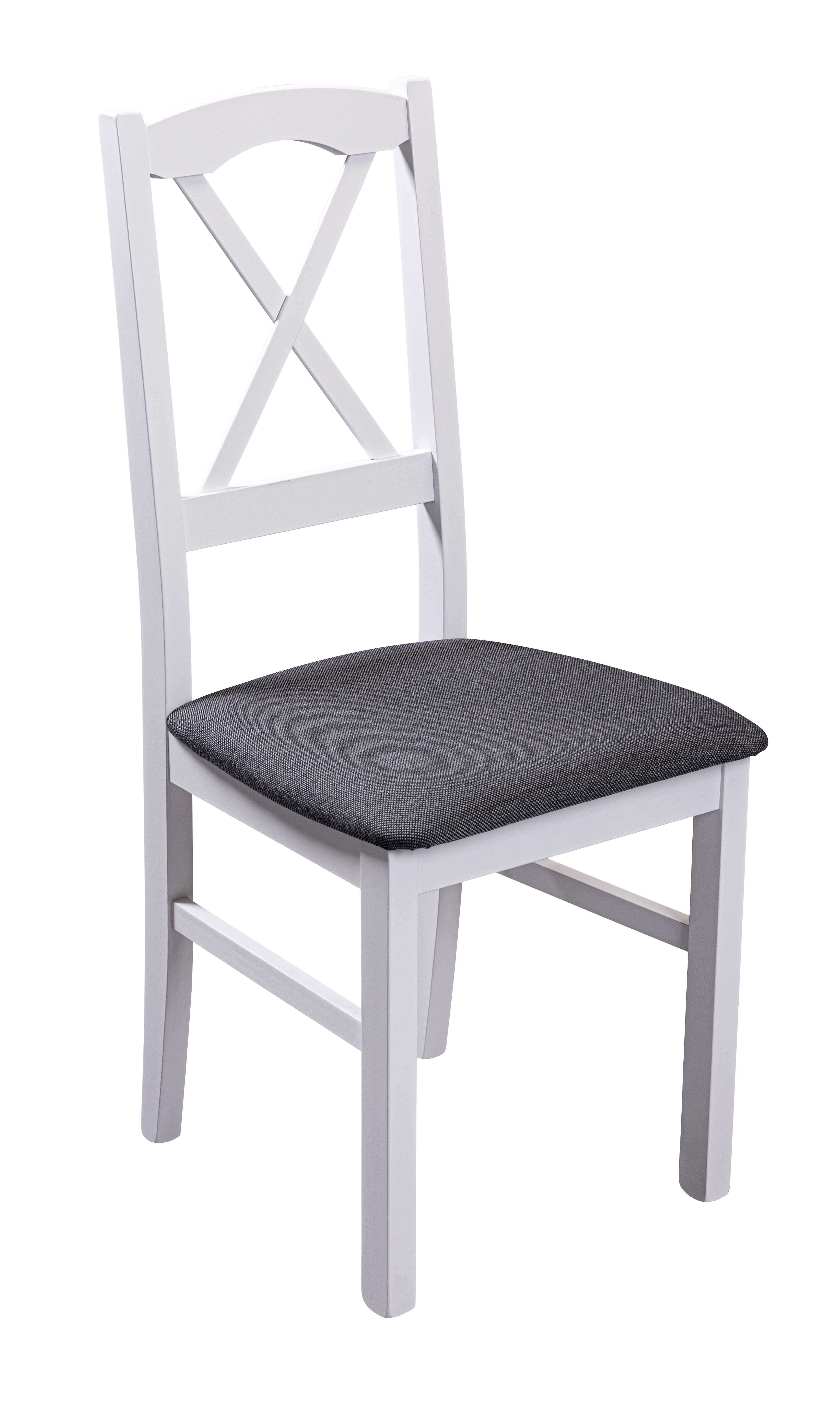 NORDIC LIVING COLLECTION Ge din matsal en touch av elegans och komfort med Zofia-setet med två matstolar. Dessa eleganta stolar är tillverkade av högkvalitativt massivt trä och har en attraktiv lantlig stil. Med måtten 43 x 40 x 94 cm (L/B/H) erbjuder de optimal sittkomfort och passar harmoniskt in i alla vardagsrum. Det vita och antracitgrå färgschemat ger stolarna ett tidlöst utseende som kompletterar både moderna och klassiska inredningskoncept. Perfekt för mysiga kvällar med familj och vänner!