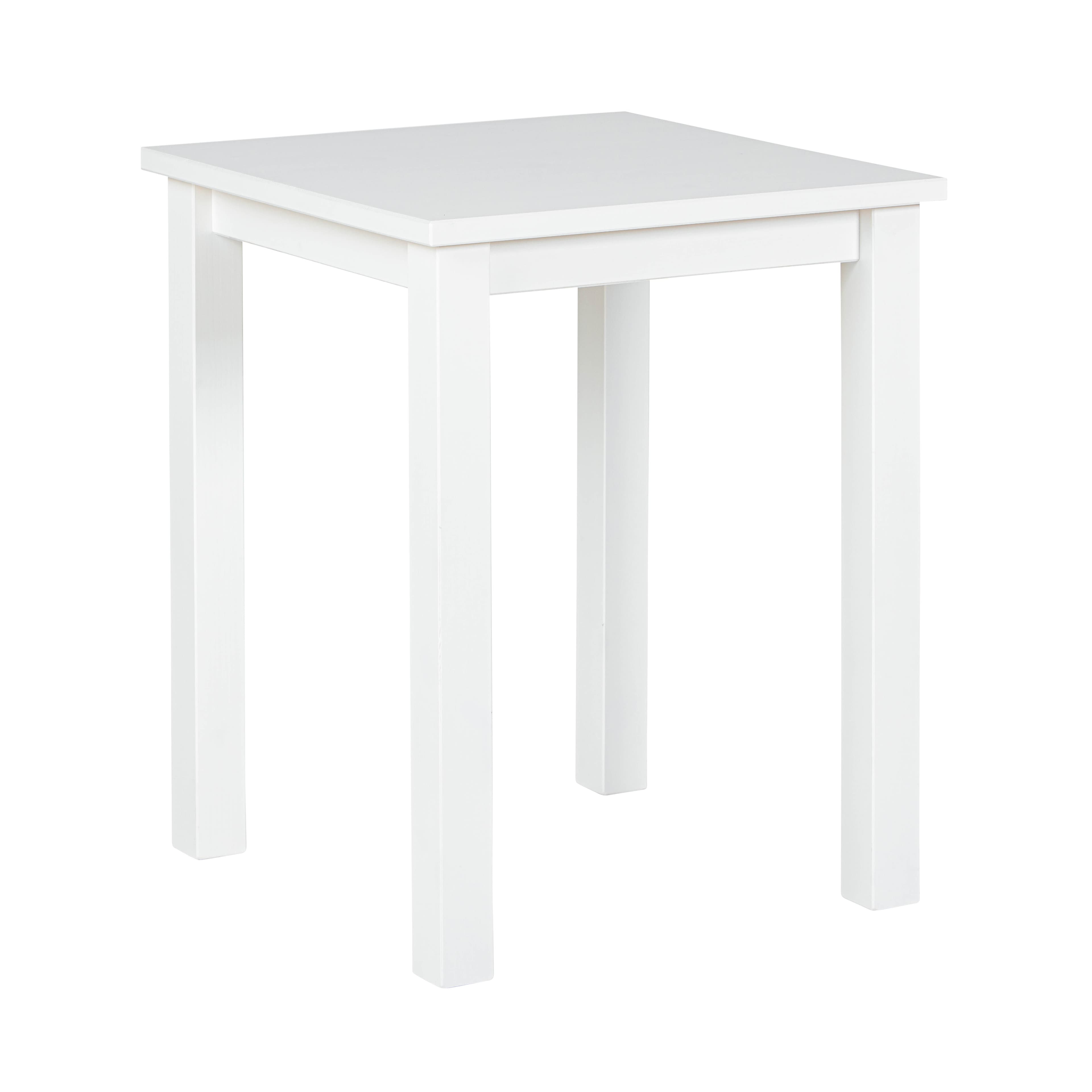 NORDIC LIVING COLLECTION Asgar sidobord, vitt, massiv furu
