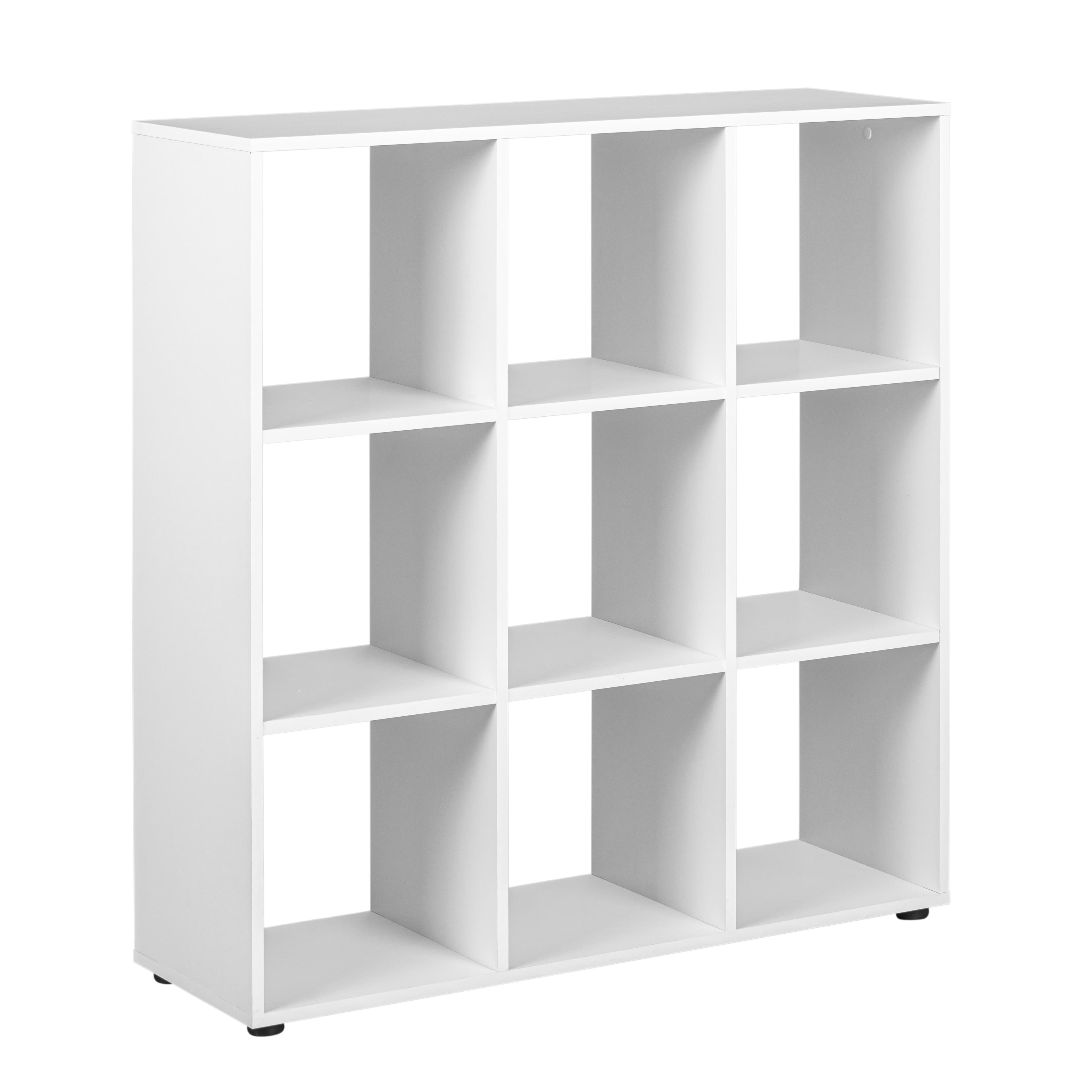 NORDIC LIVING COLLECTION Rumsavdelare med 9 fack i briljantvitt