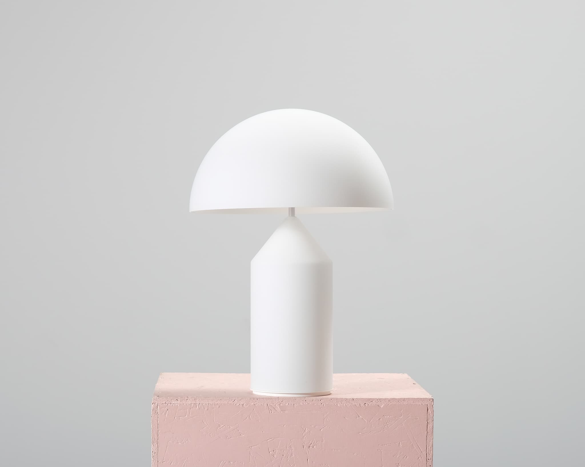 Oluce Atollo 237 bordslampa 50 cm Opal
