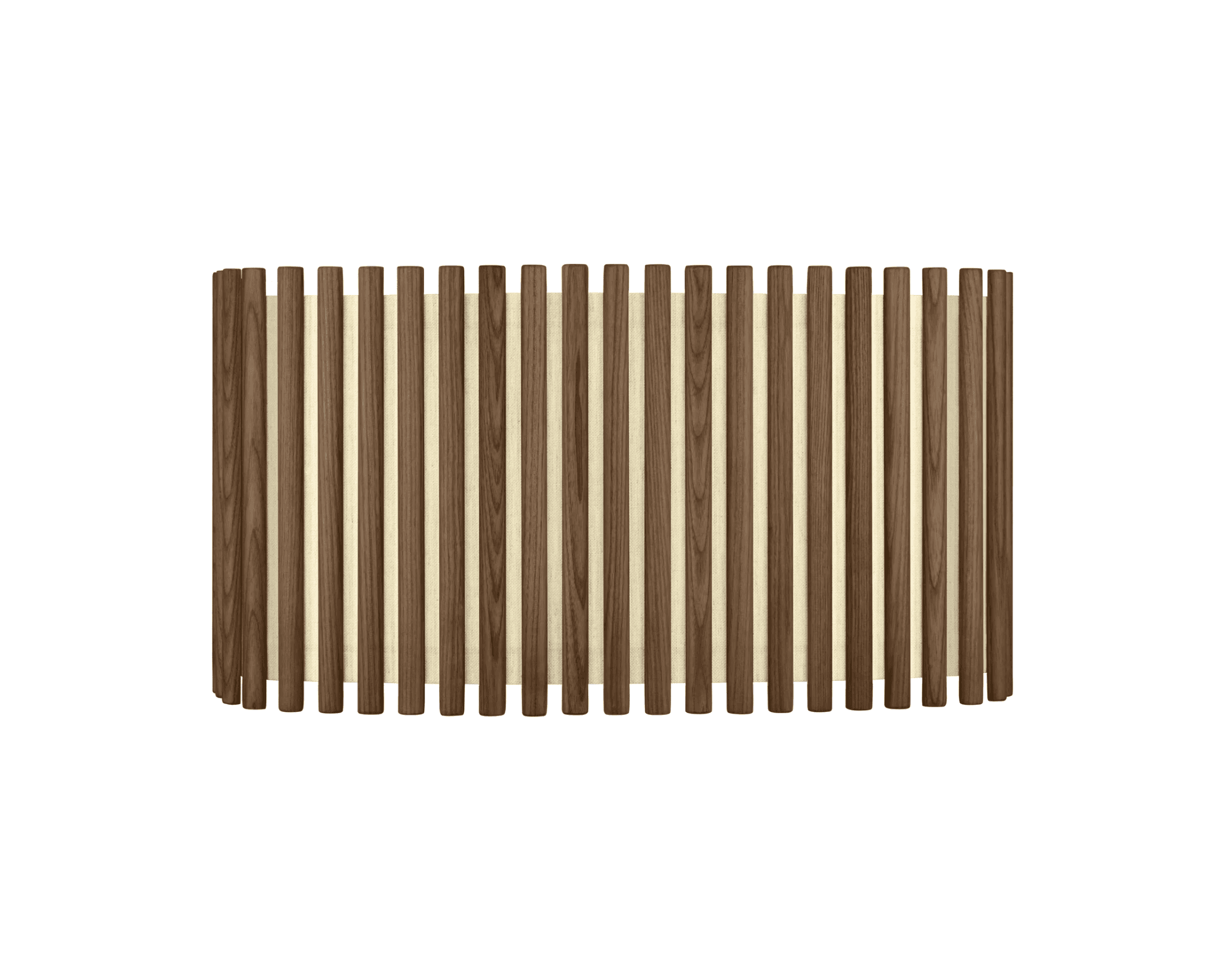 Umage Komorebi Large Rectangular lampskärm mörkbetsad ek