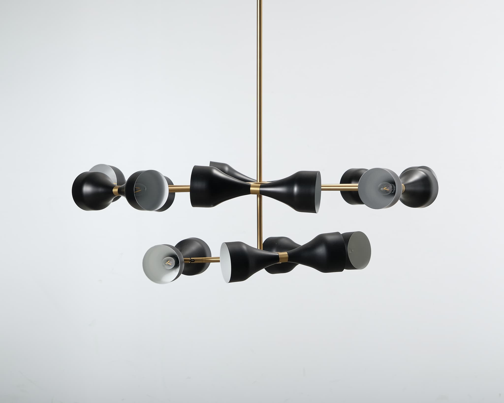 Eichholtz Cordero pendellampa svart / guld