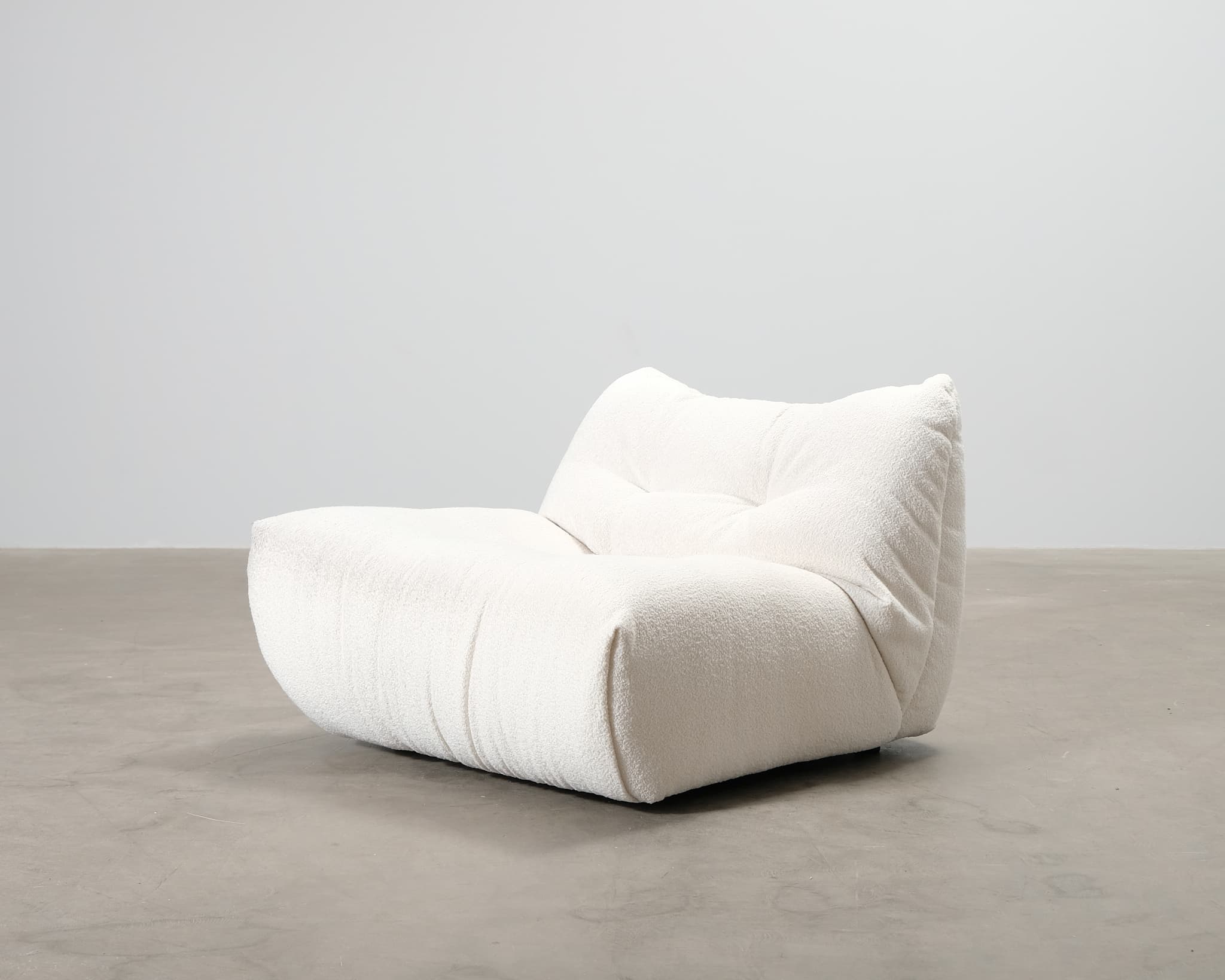 Decotique Mono soffmodul (vänster) / fåtölj, vit