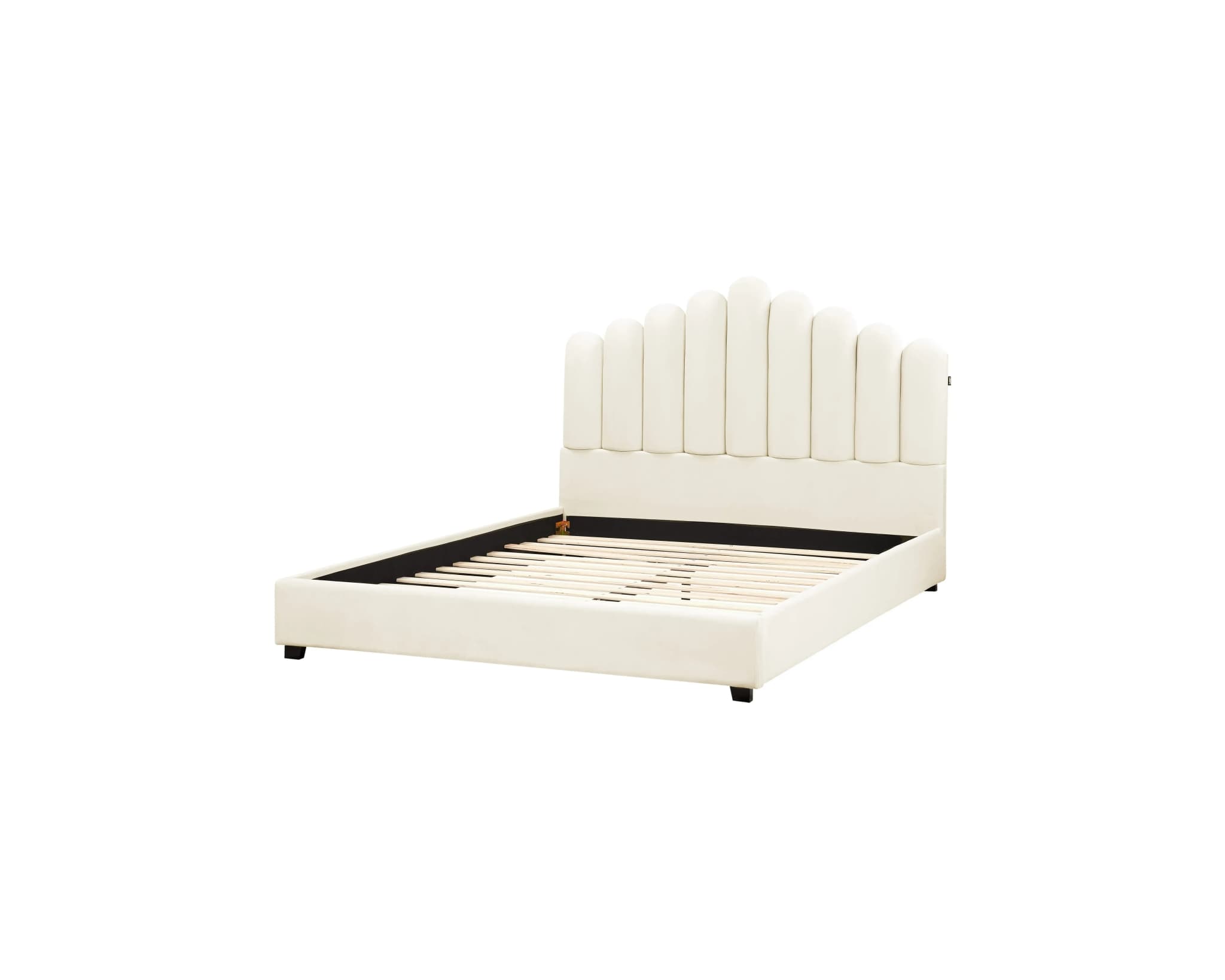 Vincennes sängram 160 cm naturvit