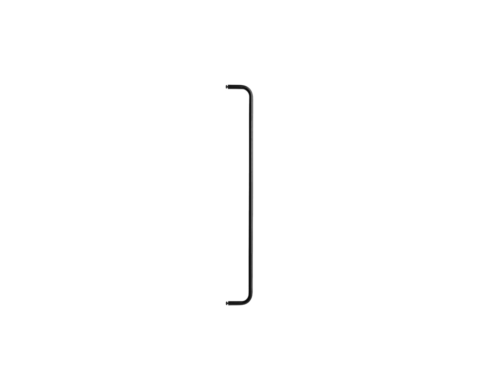 String Systems metallstång 71 cm antracit